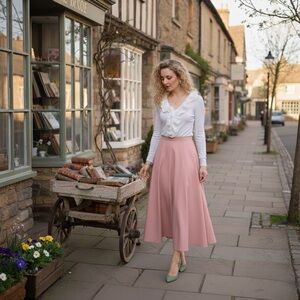 Ruffle White Bodysuit 1980’s